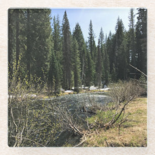 Muir Creek, Oregon Glass Coaster
