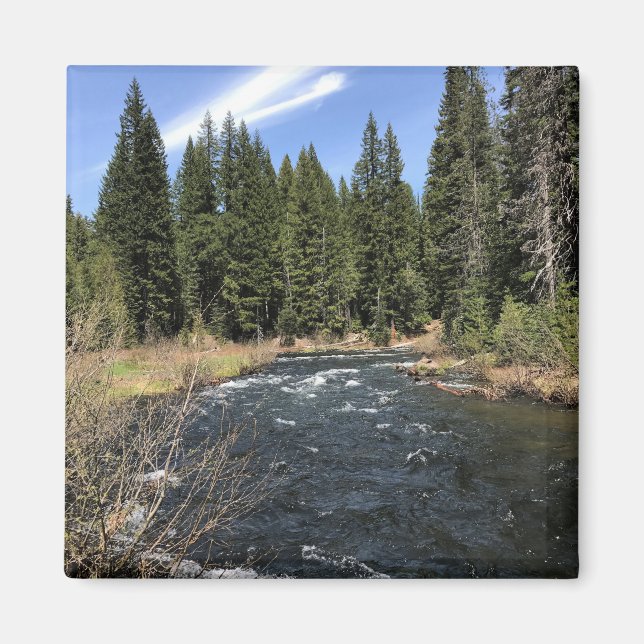 Muir Creek, Oregon Magnet (Front)