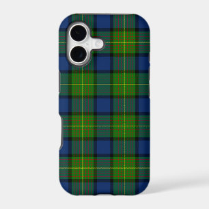 Muir Moore tartan green blue plaid