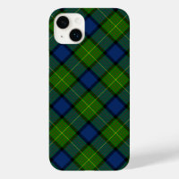 Muir Moore tartan green blue plaid