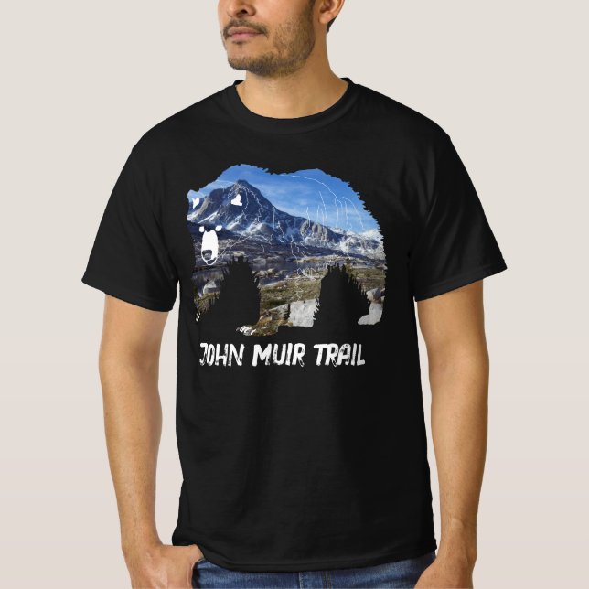 Muir Pass - John Muir Trail Customisable T-shirt (Front)