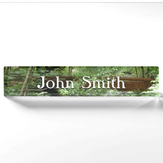 Muir Woods Bridge I Nameplate