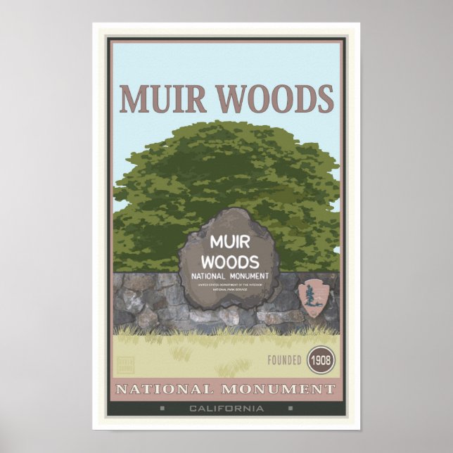 Muir Woods National Monument 2 Poster (Front)