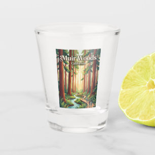 Muir Woods National Monument California Shot Glass