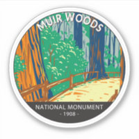 Muir Woods National Monument California Vintage