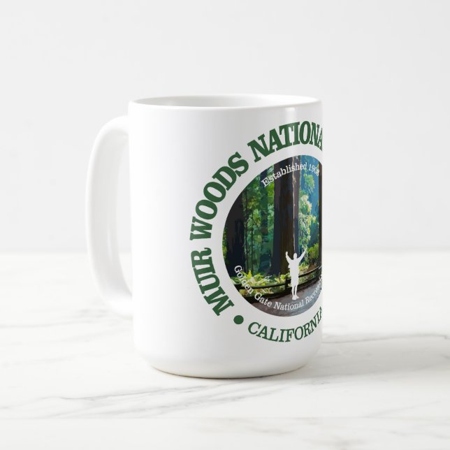 Muir Woods National Monument Coffee Mug (Front Left)