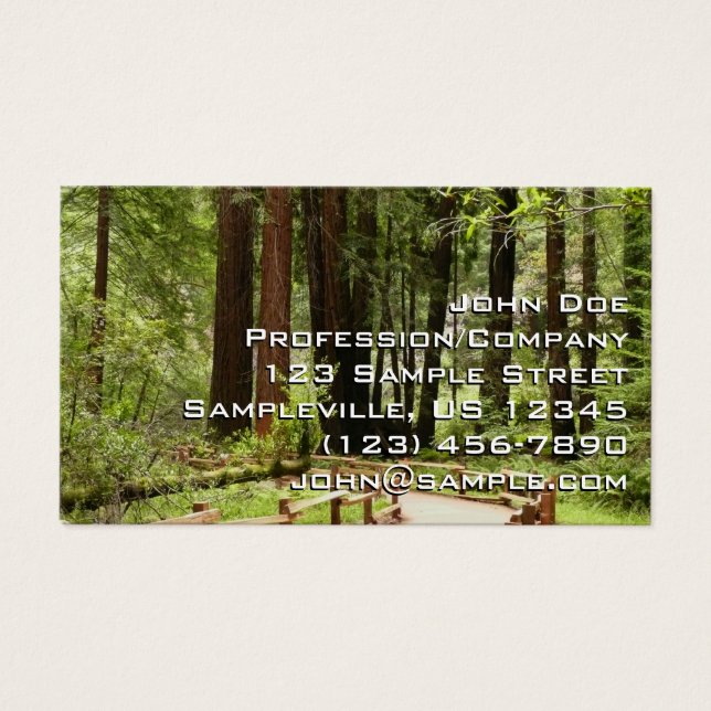 Muir Woods Path I Nature Photography (Front)