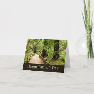 Muir Woods Path II Nature Photography Card