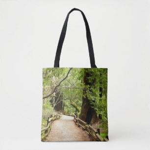 Muir Woods Path II Nature Photography Tote Bag
