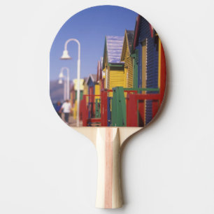 Muizenburg Bathing Boxes, near Capetown, South Ping Pong Paddle