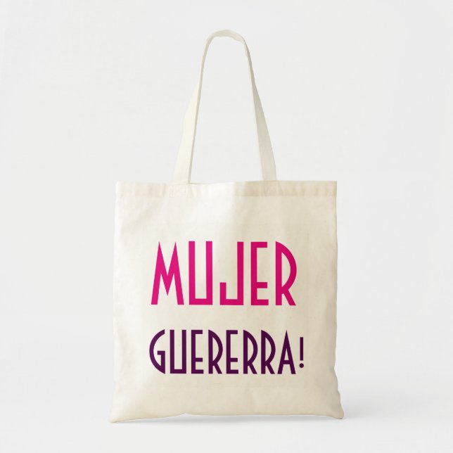 MUJER GUERRERA  TOTE BAG (Front)
