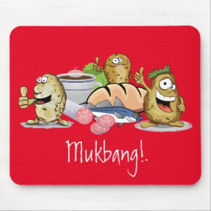 Mukbang Mouse Pad