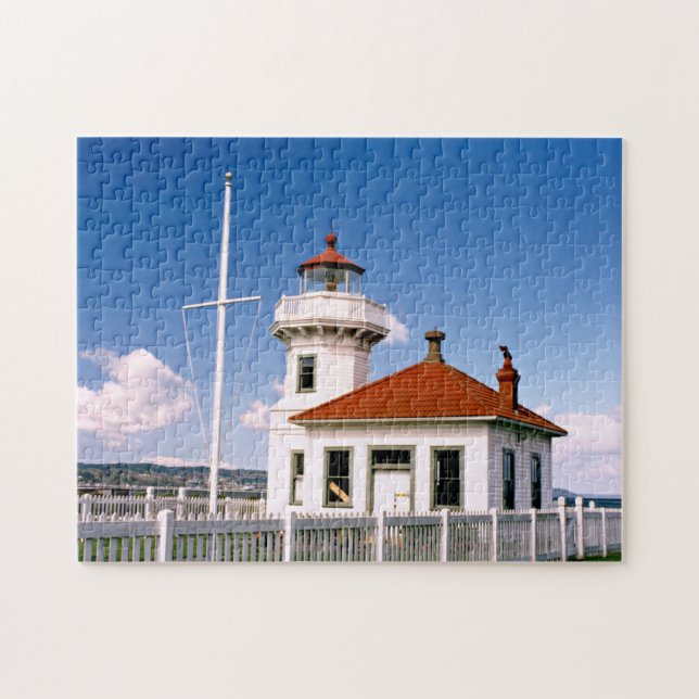 Mukilteo Lighthouse, Washington Jigsaw Puzzle (Horizontal)