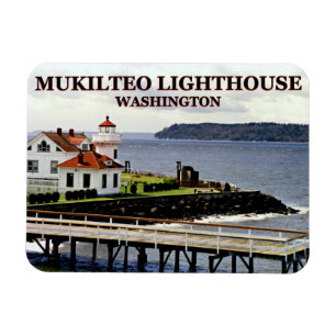 Mukilteo Lighthouse, Washington Magnet