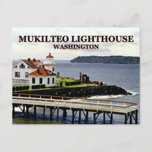 Mukilteo Lighthouse, Washington Postcard