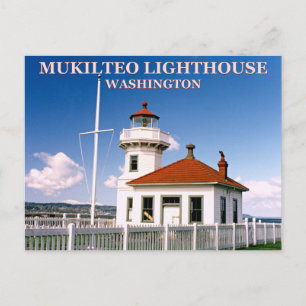 Mukilteo Lighthouse, Washington Postcard