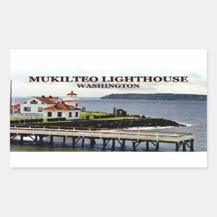 Mukilteo Lighthouse, Washington Stickers