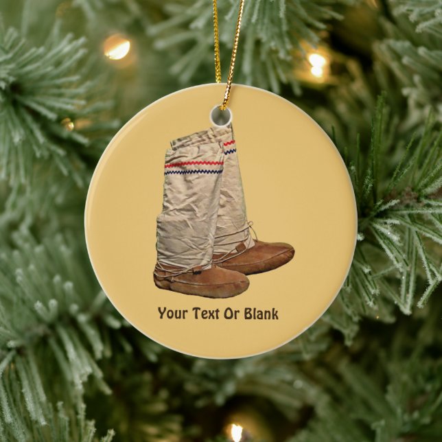 Mukluks Ceramic Tree Decoration (Tree)