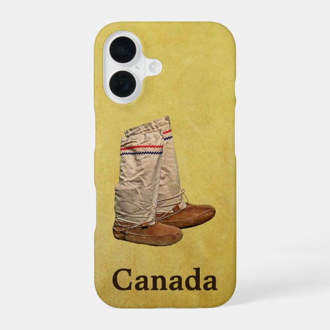 Mukluks iPhone 16 Case (Back)