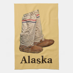 Mukluks Tea Towel