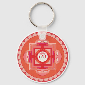 Mūlādhāra Mandala Chakra (Root chakra) Key Ring