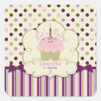 Mulberry Dot Sticker 2