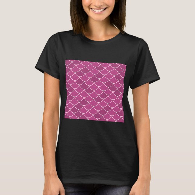 Mulberry Fish Scales T-Shirt (Front)
