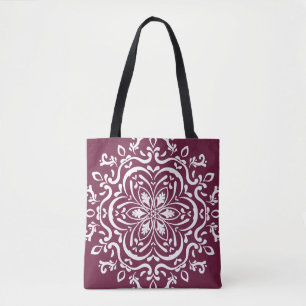 Mulberry Mandala Tote Bag