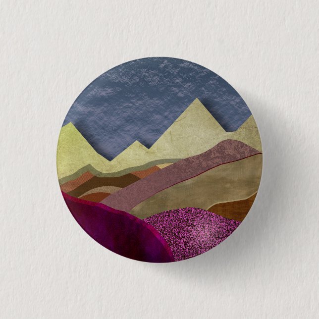 Mulberry Mountains 3 Cm Round Badge (Front)