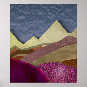Mulberry Mountains Poster