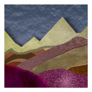 Mulberry Mountains Poster
