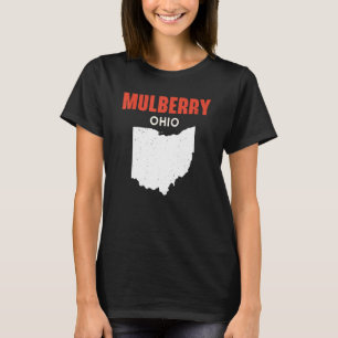 Mulberry Ohio USA State America Travel Ohioan T-Shirt