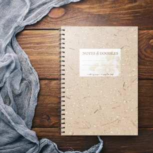 Mulberry Paper Composition Notebook Brown