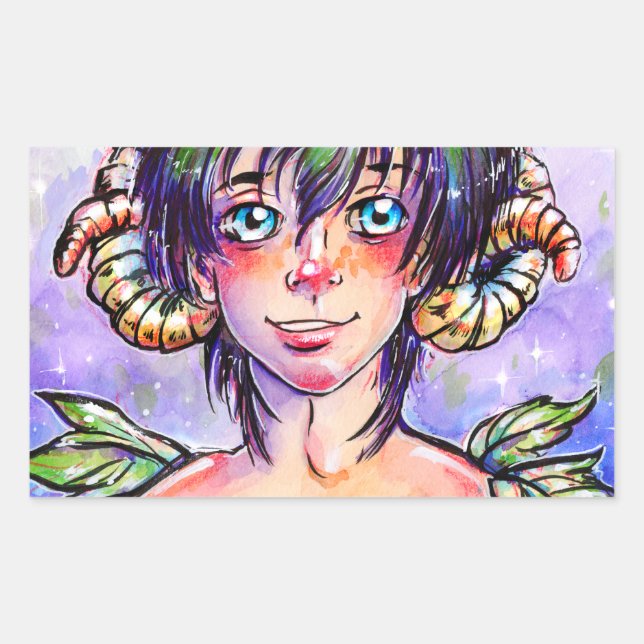 Mulberry Rectangular Sticker (Front)