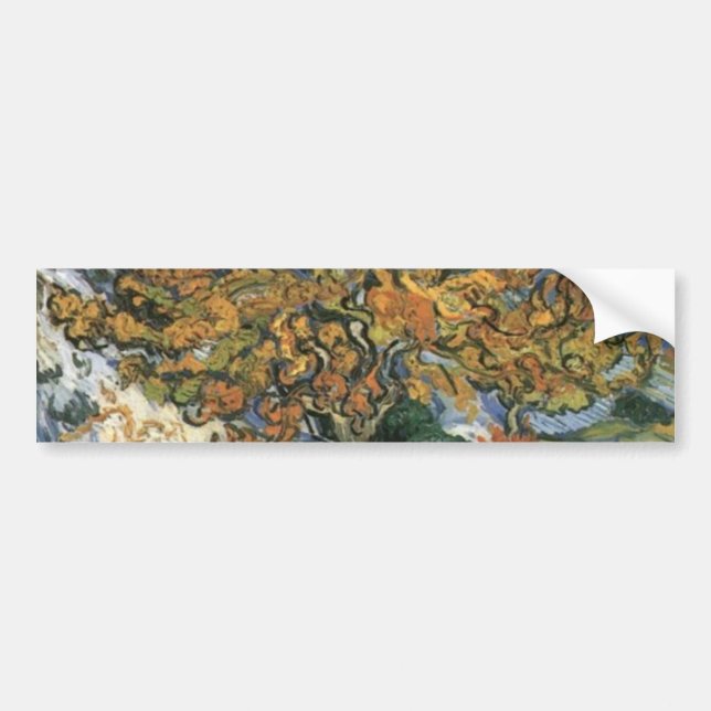 Mulberry Tree by van Gogh Bumper Sticker (Front)