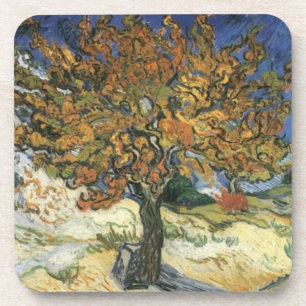 Mulberry Tree by van Gogh Coaster