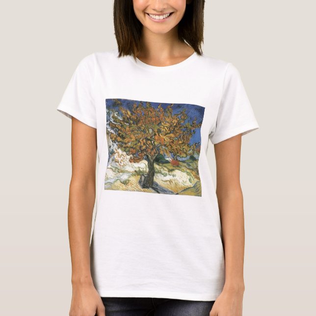 Mulberry Tree by van Gogh T-Shirt (Front)