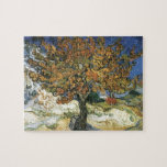 Mulberry Tree by van Gogh Vintage Old Antique Art Jigsaw Puzzle<br><div class="desc">Post-Impressionist Landscapes: Mulberry Tree Painting by Vincent van Gogh - Classic Masterpieces</div>
