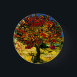 Mulberry Tree Van Gogh Fine Art 3 Cm Round Badge<br><div class="desc">Mulberry Tree, Vincent van Gogh, Saint-Rémy, October 1889. Oil on canvas, 54 x 65 cm. Pasadena, Norton Simon Museum of Art. F 637, JH 1796 Vincent Willem van Gogh (30 March 1853 – 29 July 1890) was a Dutch Post-Impressionist artist. Some of his paintings are now among the world's best...</div>