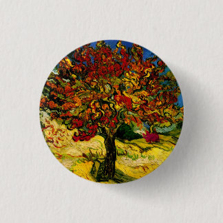 Mulberry Tree Van Gogh Fine Art 3 Cm Round Badge