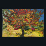 Mulberry Tree Van Gogh Fine Art Tea Towel<br><div class="desc">Mulberry Tree, Vincent van Gogh, Saint-Rémy, October 1889. Oil on canvas, 54 x 65 cm. Pasadena, Norton Simon Museum of Art. F 637, JH 1796 Vincent Willem van Gogh (30 March 1853 – 29 July 1890) was a Dutch Post-Impressionist artist. Some of his paintings are now among the world's best...</div>