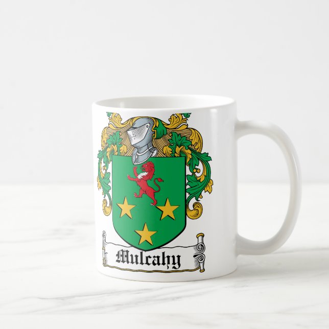 Mulcahy Family Crest Coffee Mug (Right)