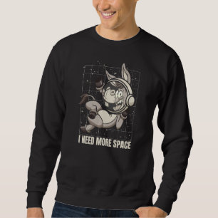 Mule Astronaut Donkey Farm - Farmer I Need More Sp Sweatshirt