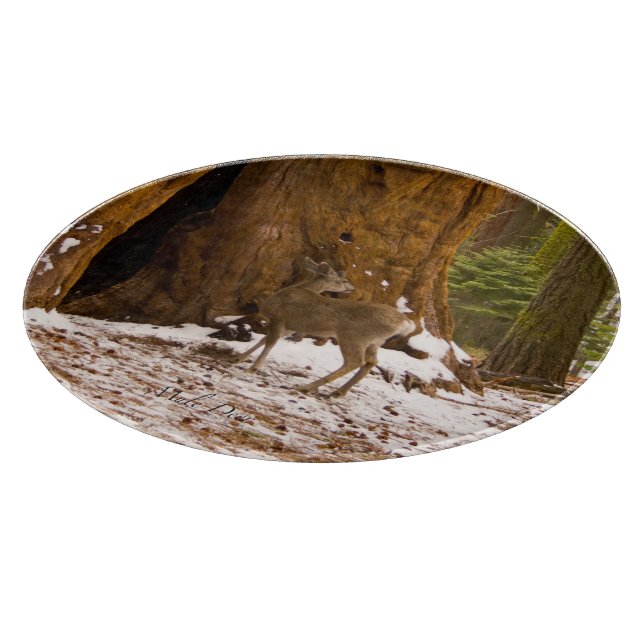 Mule Deer Cutting Board (Corner)