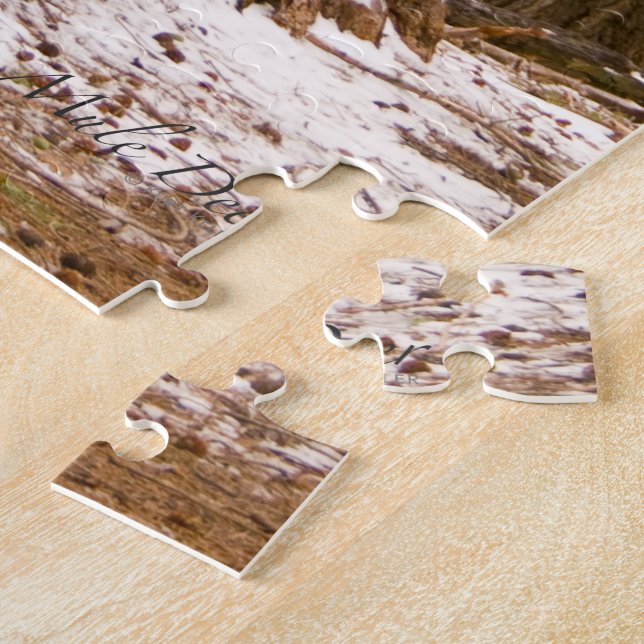 Mule Deer Jigsaw Puzzle (Side)
