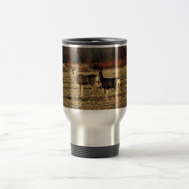 Mule Deer Travel Mug (Center)