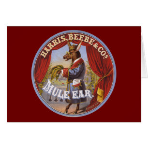 Mule Ear Tobacco Label