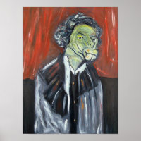 Mule Faced Woman by Donald Lee