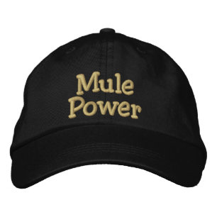 Mule Power Embroidered Hat