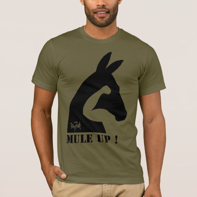 MULE UP! rider logo T-Shirt (Front)